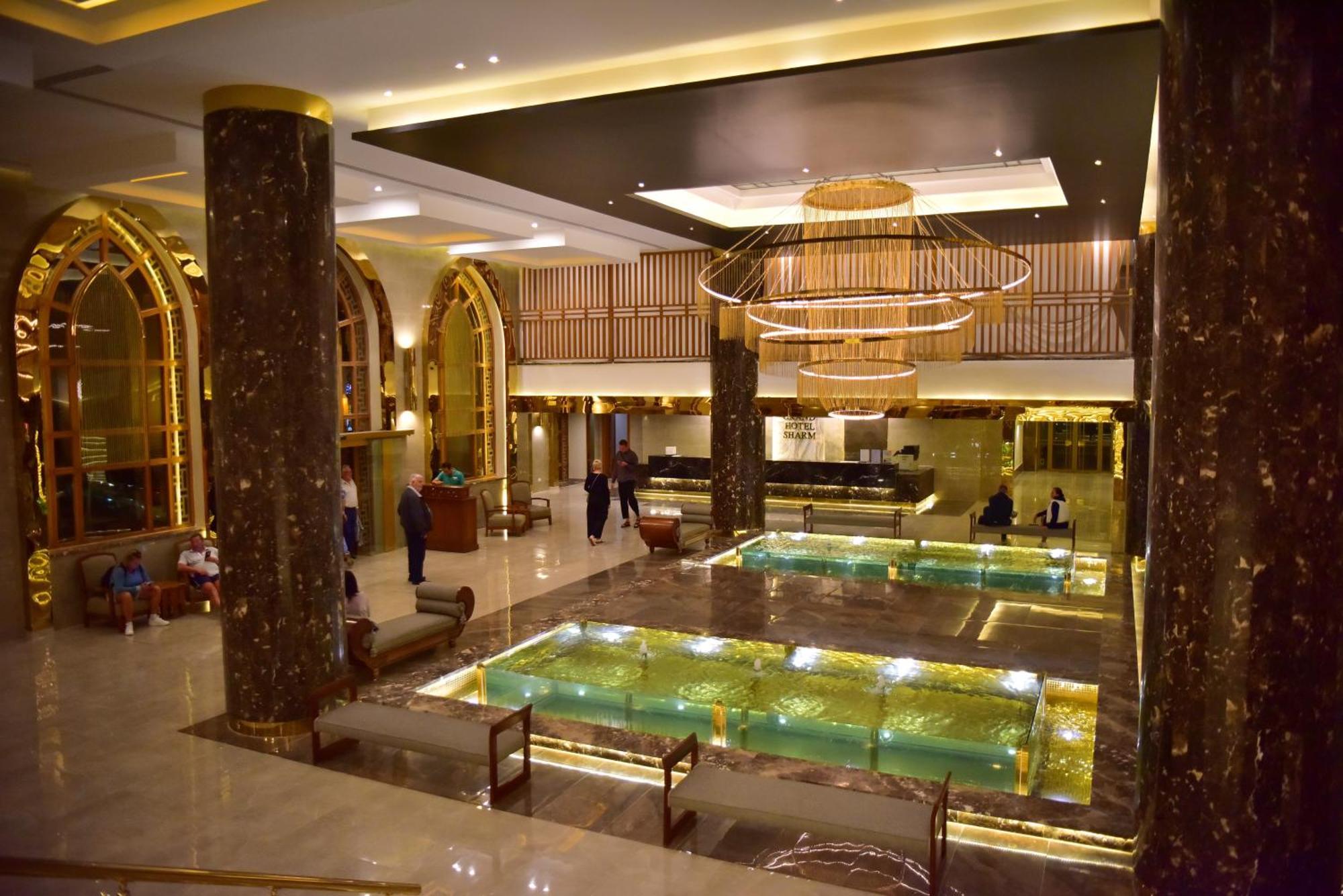 The Grand Hotel Sharm El Sheikh Экстерьер фото The lobby of the Grand Hyatt Hotel