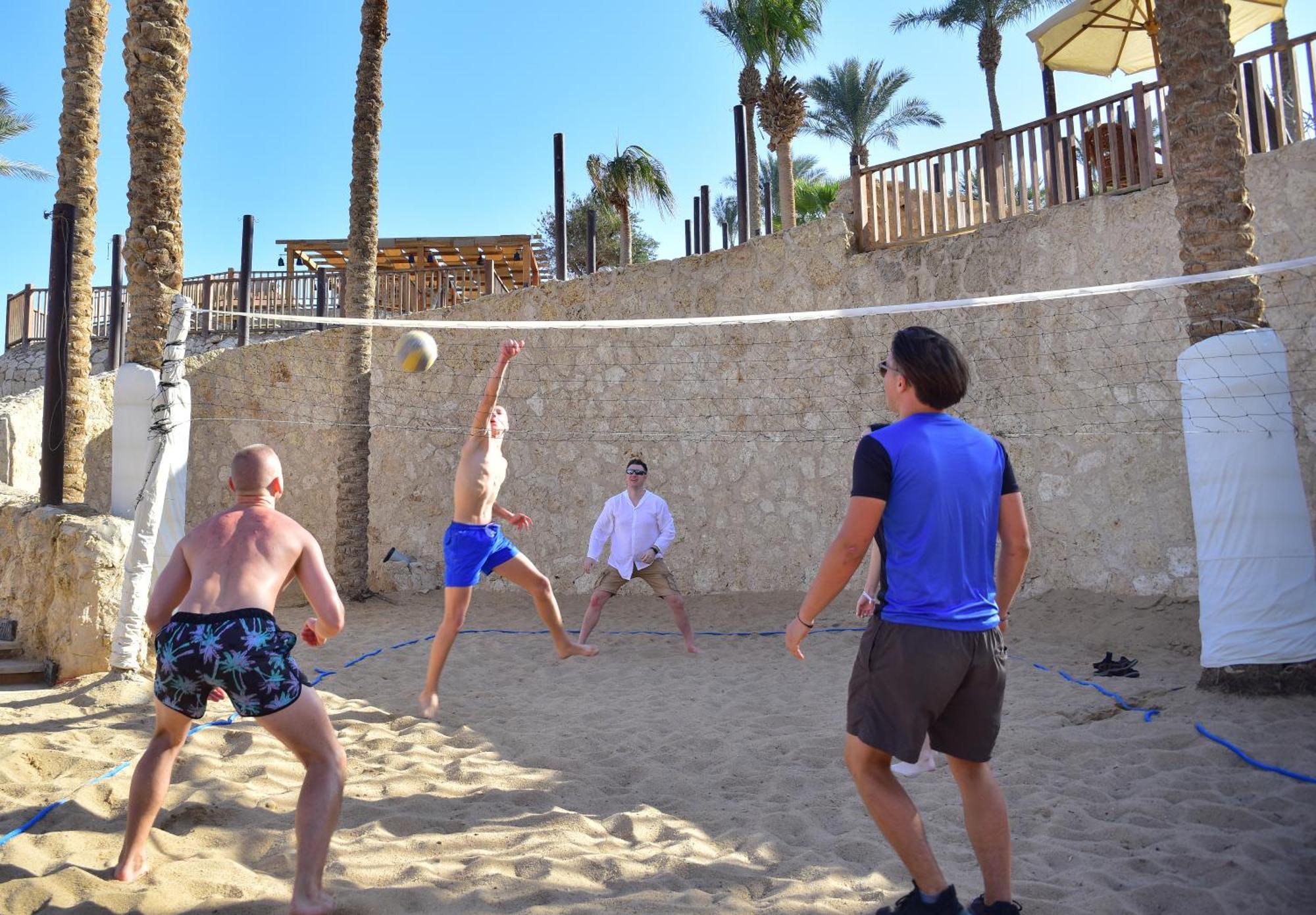 The Grand Hotel Sharm El Sheikh Экстерьер фото Beach volleyball at the 2018 Mediterranean Games